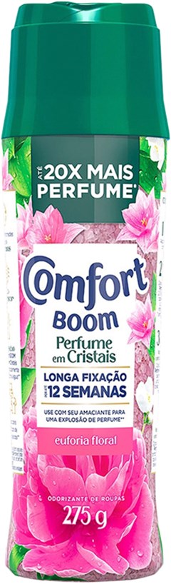 AMACIANTE COMFORT BOOM 275ML CRISTAL EUFORIA FLORAL