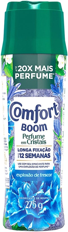 AMACIANTE COMFORT BOOM 275ML CRISTAL EXPLOSAO DE FRESCOR