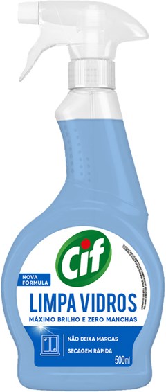 LIMPADOR CIF 500ML GATILHO LIMPA VIDRO