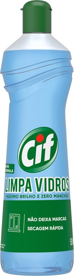 LIMPADOR CIF 500ML SQUEEZE LIMPA VIDRO