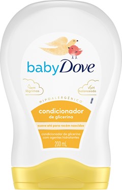 CONDICIONADOR BABY DOVE 200ML GLICERINA