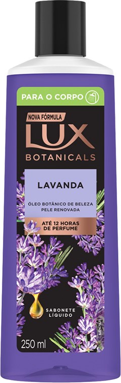SABONETE LIQUIDO LUX 250ML LAVANDA