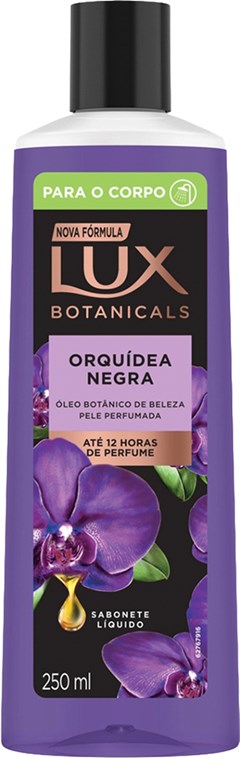 SABONETE LIQUIDO LUX 250ML ORQUIDEA NEGRA