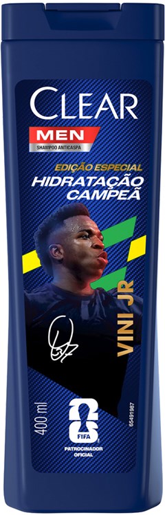 SHAMPOO CLEAR 400ML MEN HIDRATACAO CAMPEA