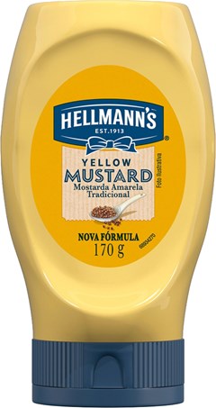 MOSTARDA HELLMANNS 170G SQUEEZE