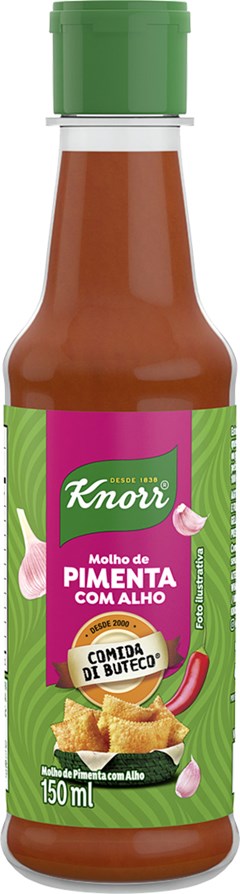 MOLHO PIMENTA KNOOR 150ML COM ALHO