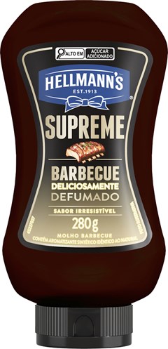 MOLHO BARBECUE HELLMANNS 280G SQUEEZE SUPREME