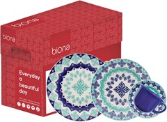 APARELHO DE JANTAR DE CERÂMICA BIONA LOLA 16 PEÇAS
