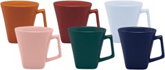 CANECA DE CERÂMICA 220ML OXFORD QUARTIER COR SORTIDA