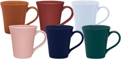 CANECA DE CERÂMICA 330ML OXFORD TULIPA COR SORTIDA