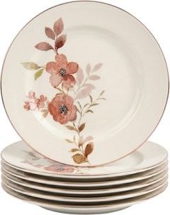 PRATO DE CERÂMICA BIONA CHA DAS 5 FUNDO 22CM