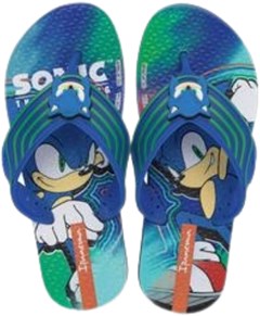 SANDÁLIA IPANEMA KIDS SONIC RUNNER AZUL/VERDE 35