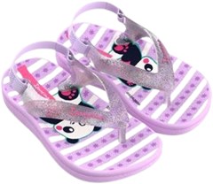 SANDÁLIA IPANEMA BABY ANATOMICA SWEET LILAS/GLITTER/ROSA 23/44