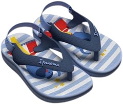 SANDÁLIA IPANEMA BABY ANATOMICA SWEET AZUL/AZUL/BRANCO 23/24