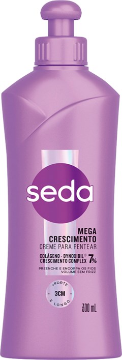 CREME DE PENTEAR SEDA 300ML MEGA CRESCIMENTO