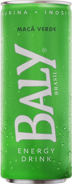 BEBIDA ENERGETICO BALY 250ML MAÇÃ VERDE LATA