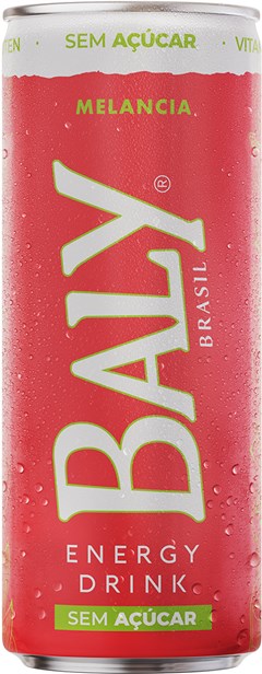 BEBIDA ENERGETICO BALY 250ML MELANCIA S/AÇUCAR LATA