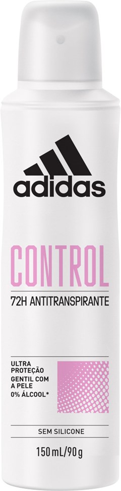 DESODORANTE AEROSOL ADIDAS 150ML FEMININO CONTROL