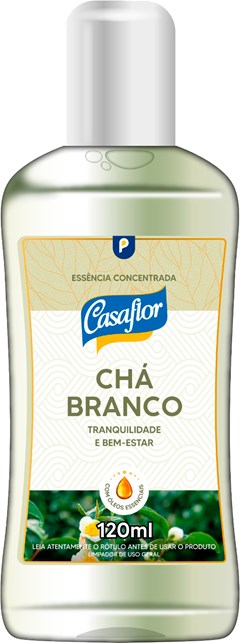 ESSÊNCIA CONCENTRADA 120ML CASAFLOR  CHÁ BCO