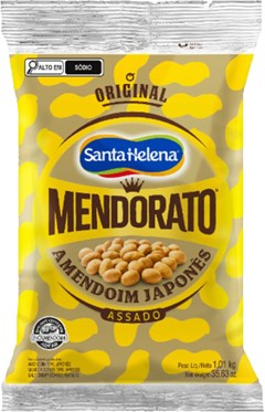 AMENDOIM SANTA HELENA 1,01KG MENDORATO