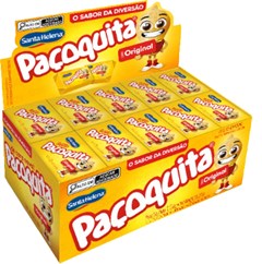 DOCE PAÇOCA SANTA HELENA EMBRULHADA PAÇOQUITA DISPLAY 50UN
