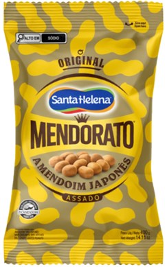 AMENDOIM SANTA HELENA 400G JAPONÊS MENDORATO