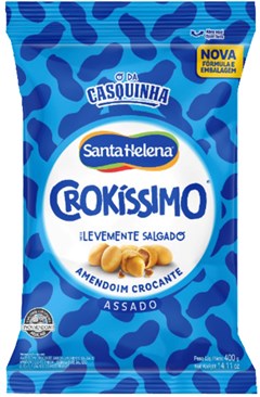 AMENDOIM SANTA HELENA 400G SALGADO CROKISSIMO