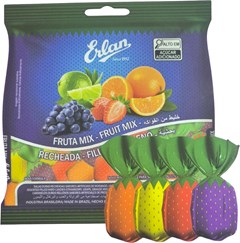 BALA ERLAN RECHEADA DURA 500G FRUTA MIX