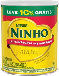 LEITE PO NINHO 380G INSTANTANEO 10%GTS