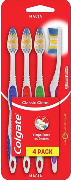 ESCOVA DENTAL COLGATE MACIA CLASSIC CLEAN L4P3
