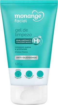 GEL LIMPEZA FACIAL MONANGE 120G ANTOL