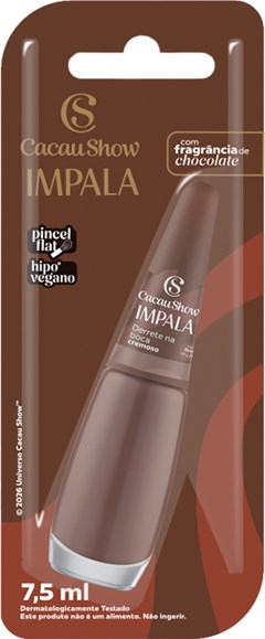 ESMALTE IMPALA BL CREM CACAU SHOW DERRETE NA BOCA