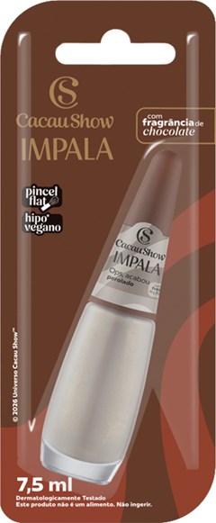 ESMALTE IMPALA BL PEROLADO CACAU SHOW ACABOU