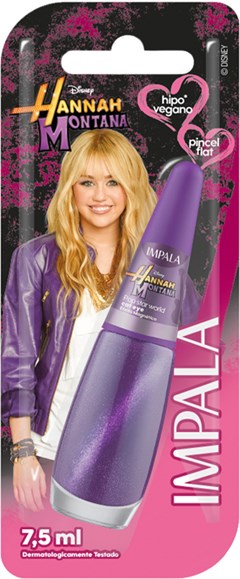 ESMALTE IMPALA BL MAGNETICO HANNA MONTANA POP STAR WOR