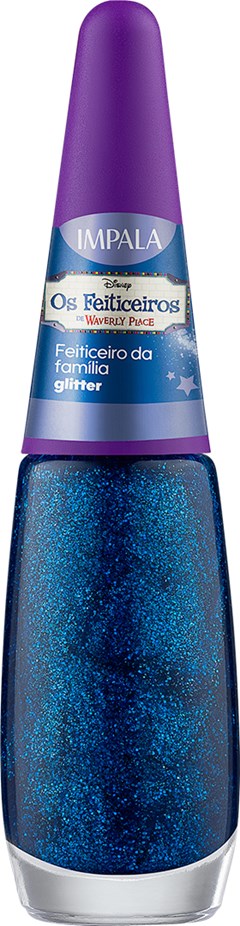 ESMALTE IMPALA BL GLITER OS FEITICEIROS DA FAMILIA