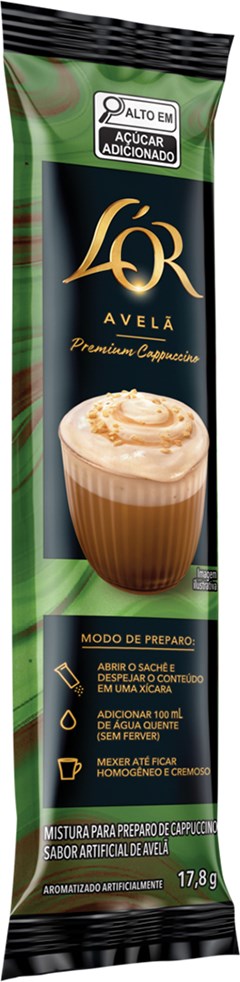 CAFÉ CAPS CAPPUC L OR AVELA 142,4G