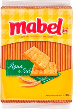 BISC MABEL AGUA E SAL 300G