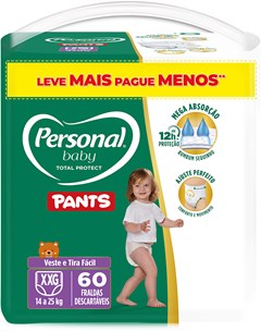 FRALDA PERSONAL GIGA PANTS   LV+PG- XXG