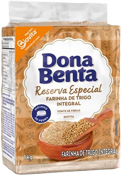 FARINHA TRIGO DONA BENTA 1KG INTEGRAL