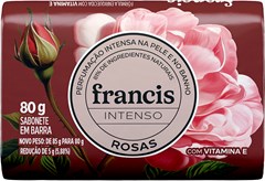 SABONETE FRANCIS INTENSO 80G ROSA CLARO