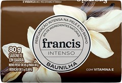 SABONETE FRANCIS INTENSO 80G AMARELO