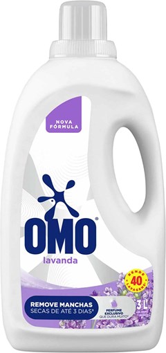 SABÃO LÍQUIDO OMO 3LT LAVANDA