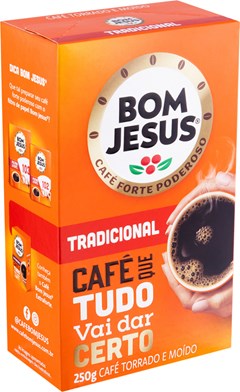 CAFÉ BOM JESUS VACUO 250G TRADICIONAL