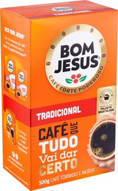 CAFÉ BOM JESUS VACUO 500G TRADICIONAL
