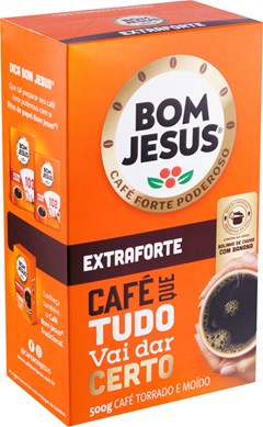 CAFÉ BOM JESUS VACUO 500G EXTRA FORTE