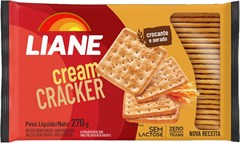 BISCOITO LIANE CREAM CRACKER 270G