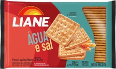 BISCOITO LIANE AGUA E SAL 270G