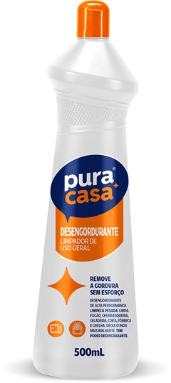 LIMP PURA CASA COZINHA 500ML DESENGORDURANTE