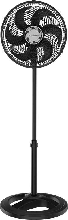VENTILADOR VENTISOL 40 CENTIMETROS COLUNA TURBO 6 PAS PRETO 127 VOLTS