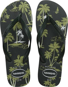 SANDÁLIA HAVAIANAS ALOHA VERDE OLIVE/ BRANCO 37/38
